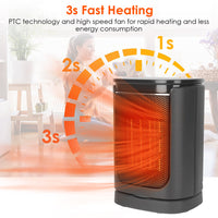 1500W Ceramic Space Heater – Fast Heating & Quiet Operation